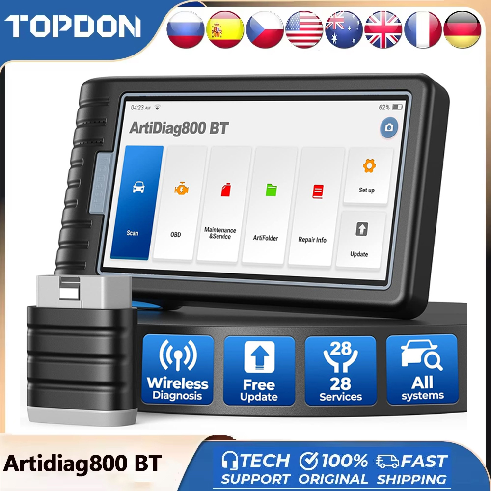 Topdon Tc001 Thermal Camera - TOPDON ArtiDiag800 BT, outil de diagnostic