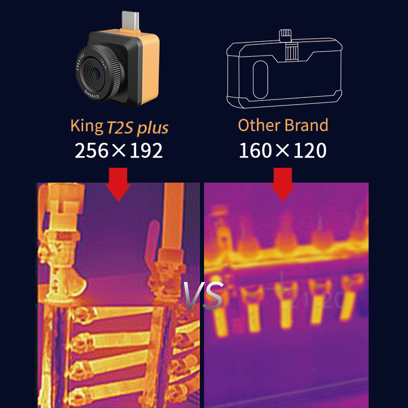 InfiRay T2S + caméra thermique - Topdon Tc001 Thermal Camera avis et prix