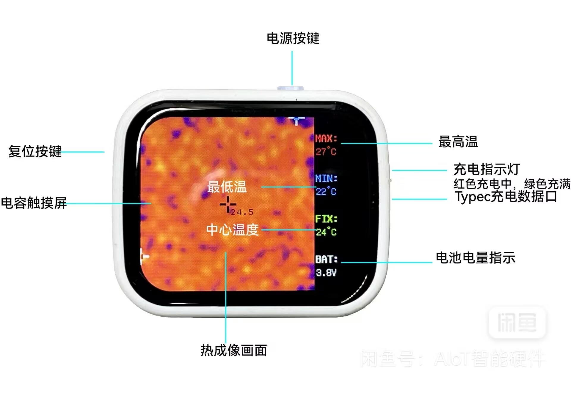 Appareil de vision nocturne à  - Underfloor Heating Thermal Detector avis et prix